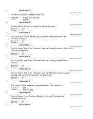 thea 101 test 1 stephen frye harding university|THEA 101 (Theater 101) Quiz 1 (Chapters 1 & 2) .